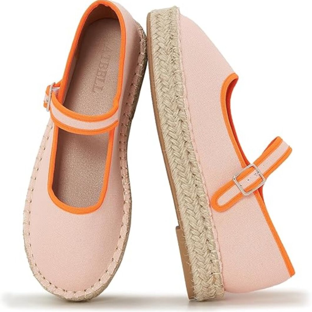 ATBELL Women's Mary Jane Espadrilles